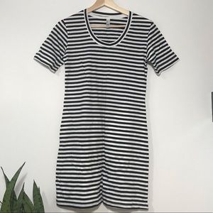 Striped T-Shirt Dress